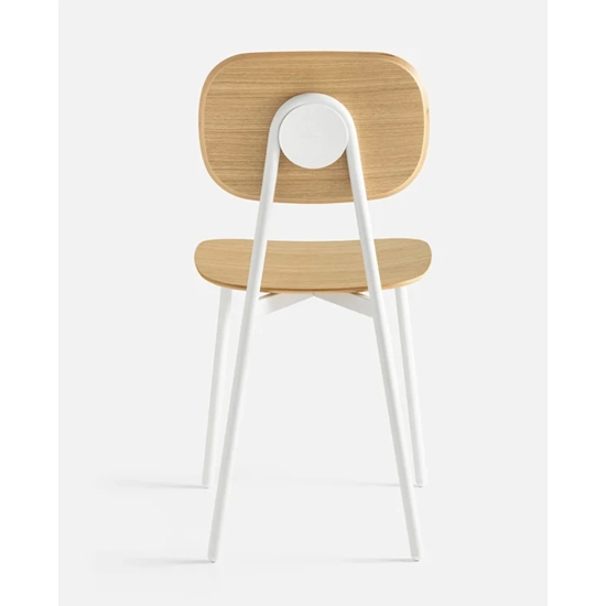 Tata Young (seduta e schienale in plastica o legno) Sedie in plastica di design Point 13